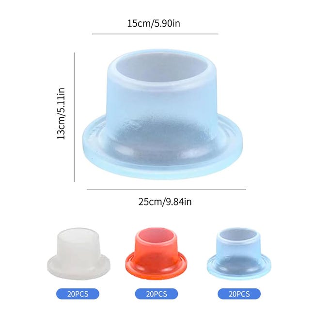 Parti di Ricambio per Instant Pot Duo 3-Qt, Diametro Interno ed Esterno di 20 e 22cm Anello di Tenuta in Silicone per Accessori per Pentole a Pressione Elementi Essenziali per la Cucina Parti di Ricambio per Instant Pot Duo 3-Qt, Diametro Interno ed Esterno di 20 e 22cm Anello di Tenuta in Silicone per Accessori per Pentole a Pressione Elementi Essenziali per la Cucina