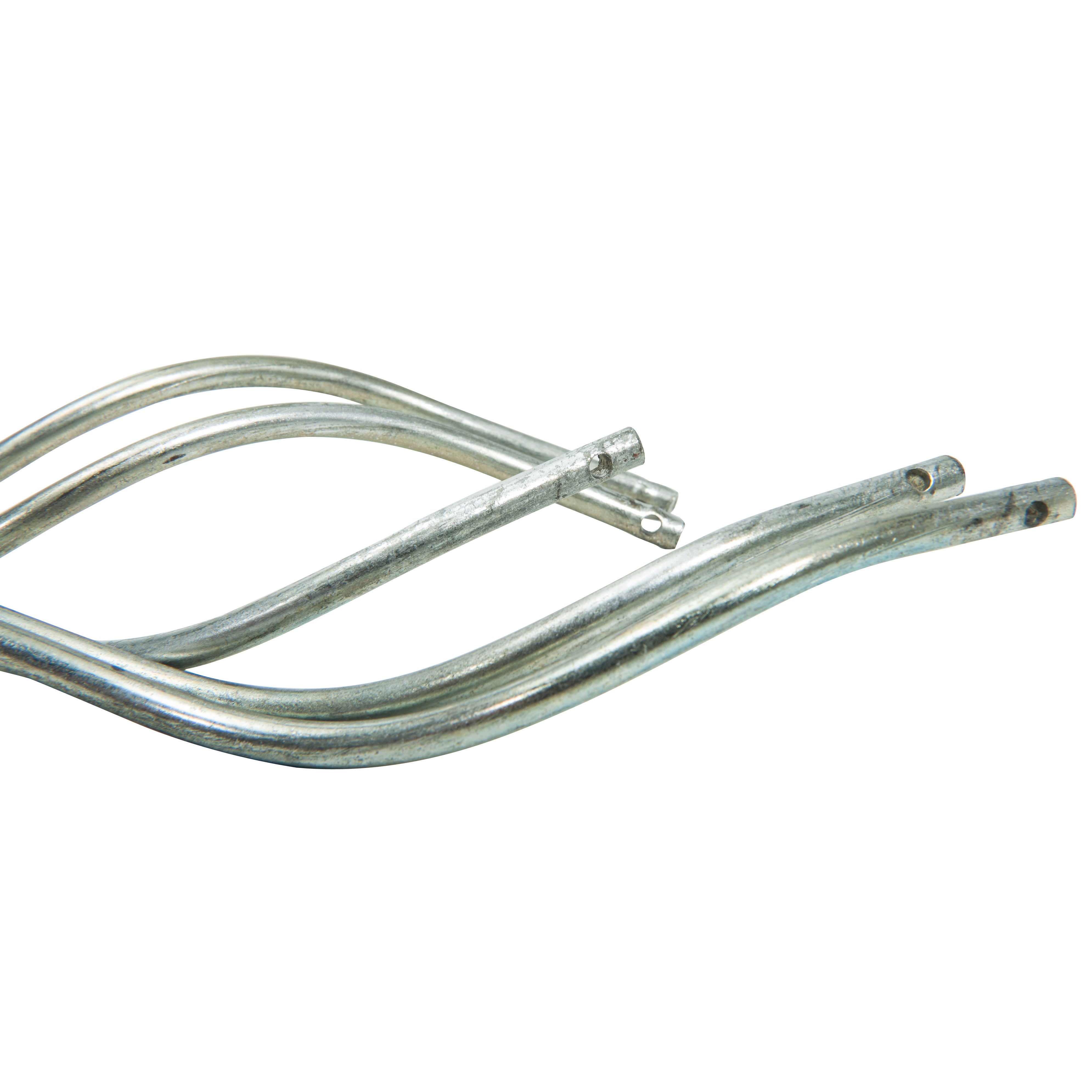 Lot 5 tuteurs spirales 1,8m WERKA PRO en acier - 2