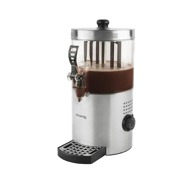 H.Koenig SHK800 Dispenser di Cioccolata Calda - 3 L - 1200W - Acciaio Inossidabile