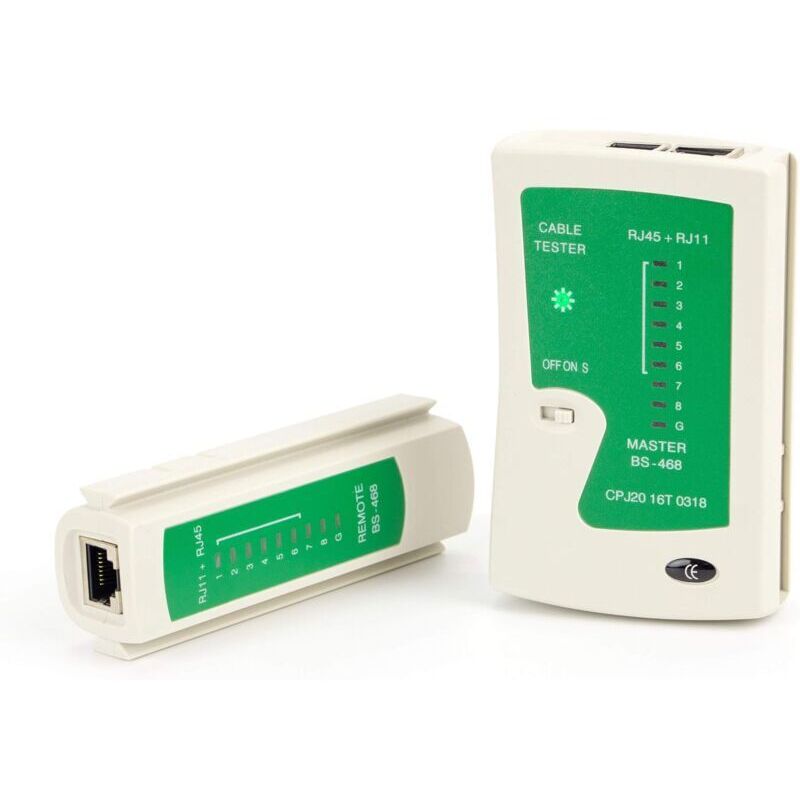 Testeur câbles réseau pour câbles RJ45 et RJ11 | Leroy Merlin