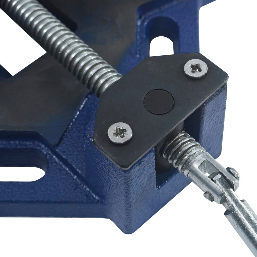 Serre-joint D'angle Ajustable 4 Mâchoires - Idéal Pour Cadres, Armoires, Tiroirs - Facile à Utiliser, Protection Anti-rayures - 5