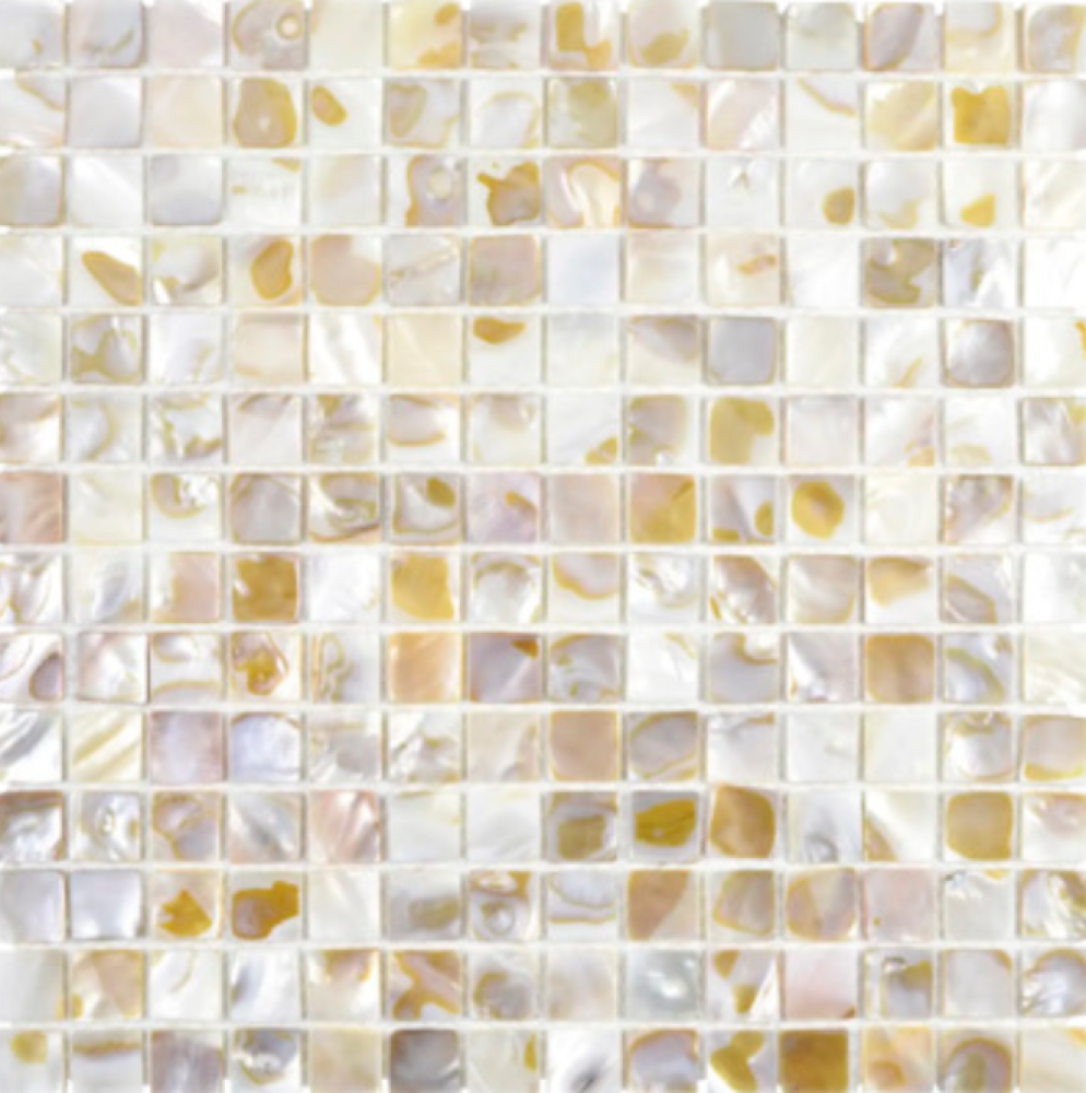 Mosaïque Murale Dorée Effet Miroir Martelé – 327x302 Mm – Idéale Pour Crédence Cuisine Ou Paroi De Douche