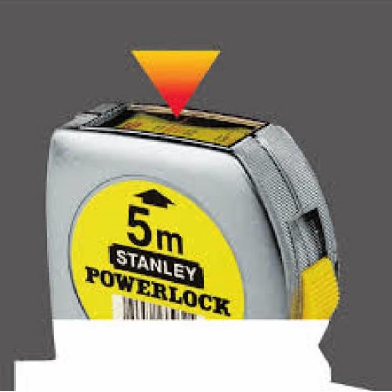 Stanley - Mètre ruban 5m x 19mm Powerlock (vrac) - 1-33-552 - 4