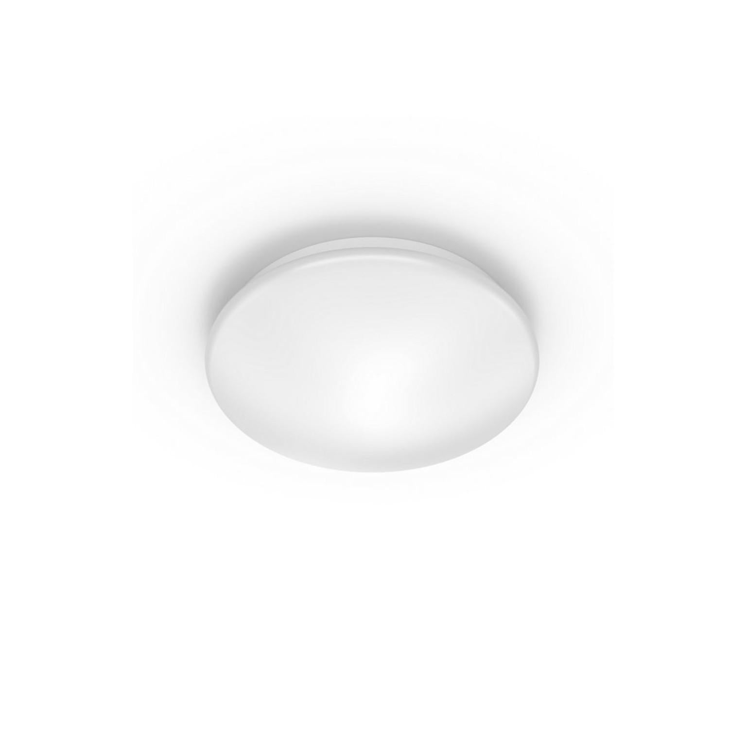 Plafon LED Philips Lampa Sufitowa 6W 600lm 2700K Biała Moire CL200
