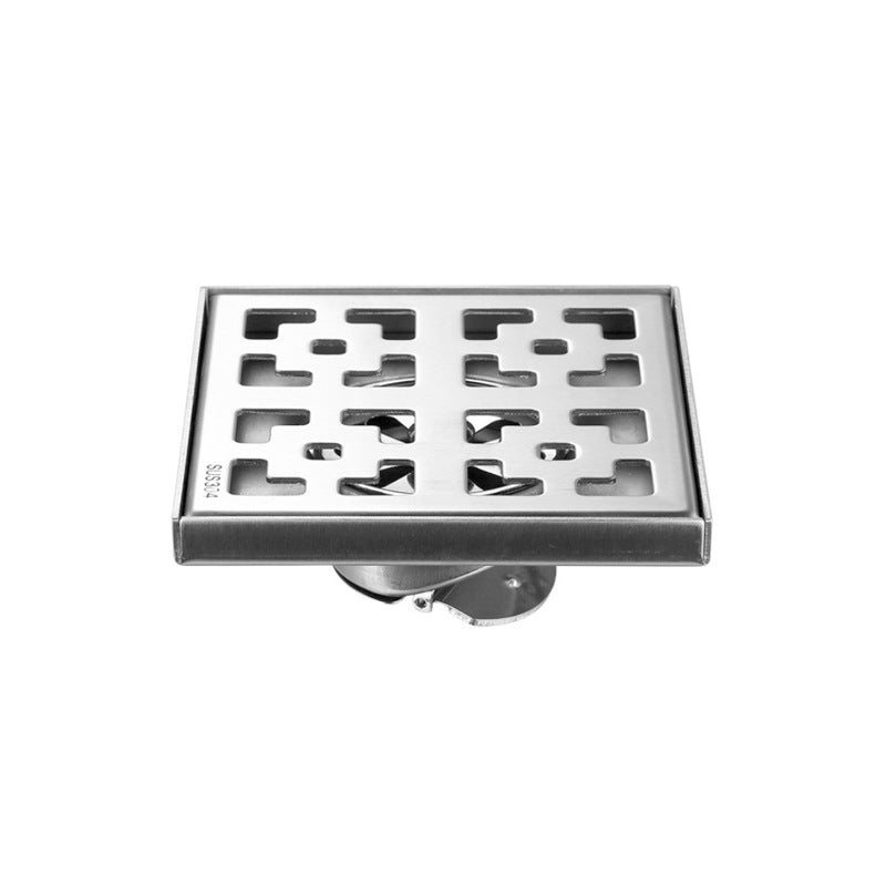 Siphon De Sol, Balcon En Acier Inoxydable Évier Rond Anti-Blocage