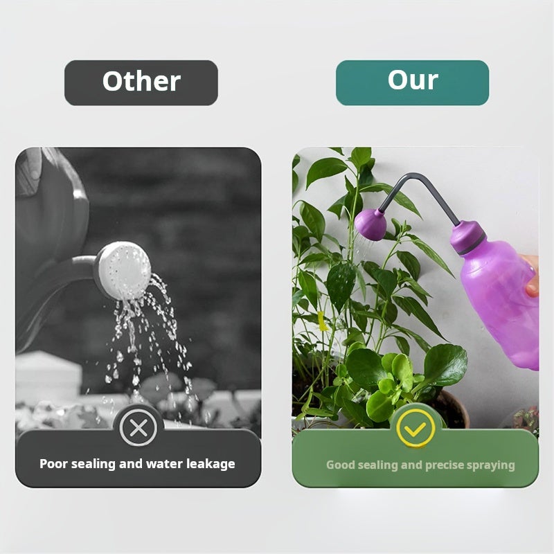 Arrosoir, douchette et vaporisateur pour plantes d'intérieur, avec buse 2 en 1, arrosoir de 0,45 L pour la culture et l'arrosage des plantes - 9