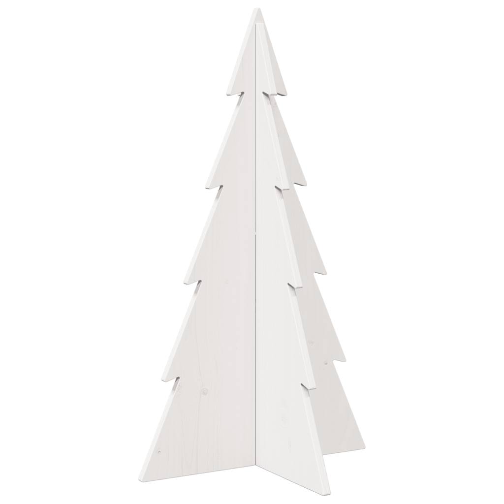 Arbre De Noël En Bois Pour Décoration 49 Cm Bois Massif De Pin Comfortxl 94827906