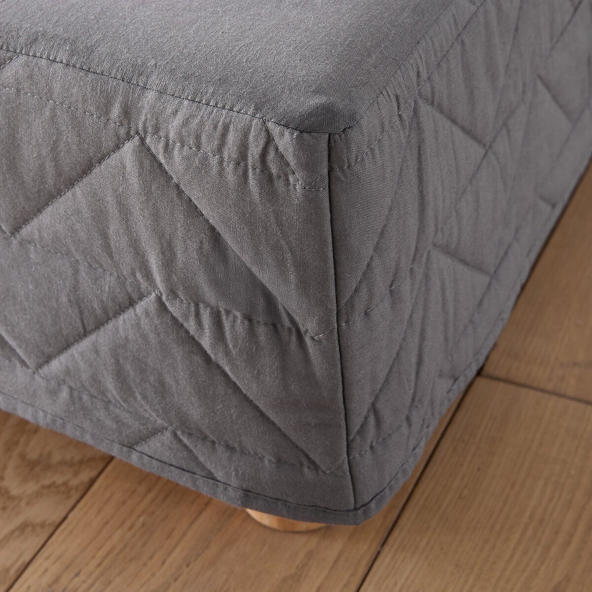WRAPPYBAG Cache-Sommier 140×190 Anthracite – Coton Élastiqué OEKO-TEX, Cache Sommier Moderne, Hauteur Jusqu'à 30 Cm