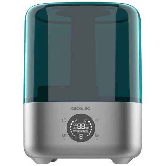 Cecotec Breezecare 2900 Smart – Purificatore E Umidificatore Evaporativo, 25W, Serbatoio 4,5L, Umidità 300 Ml/h, Schermo Touch, Timer 8h