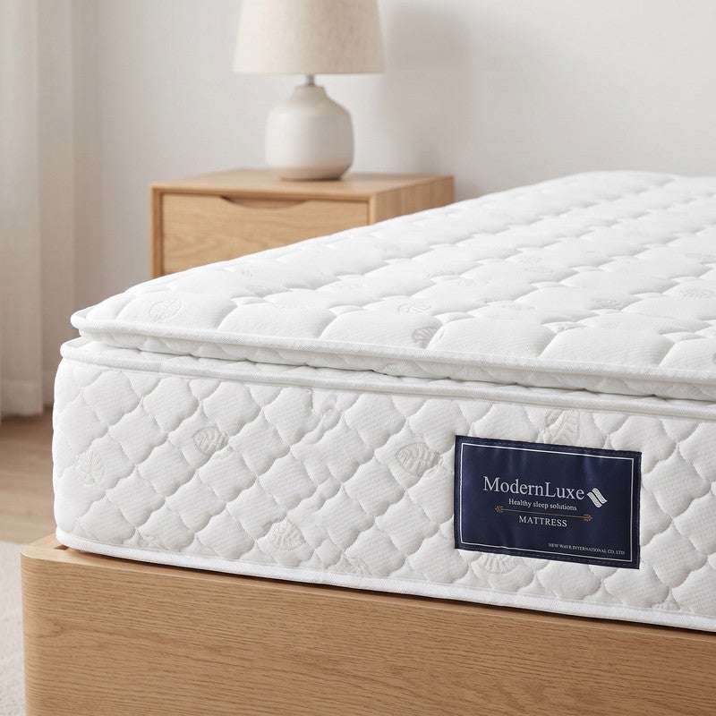 Matelas 140x200 cm, Matelas fermeté H3, 25 cm, Mousse à mémoire de forme et ressorts ensachés, respirant, doux pour la peau et ultra durable - 8