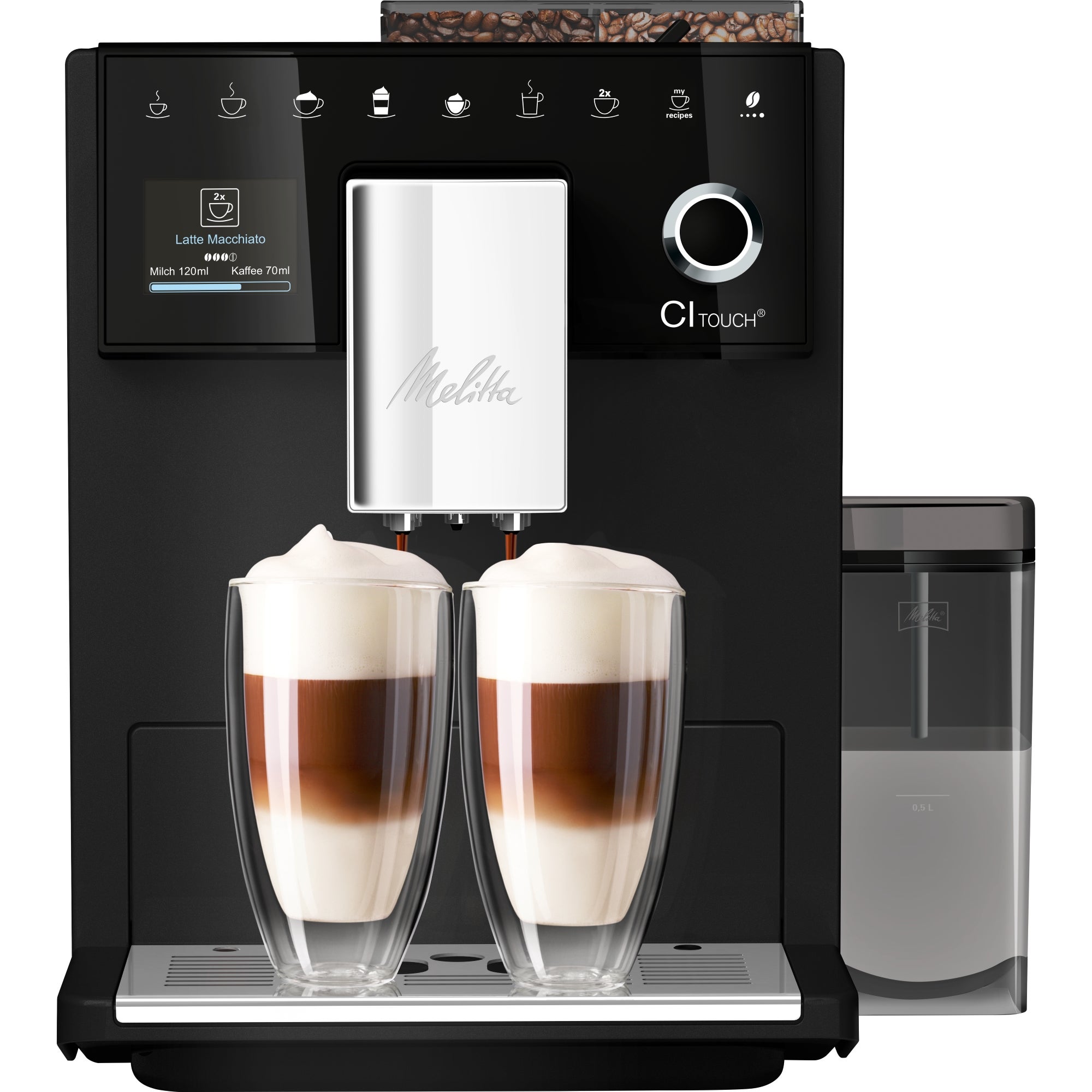 Machine a Cafe automatique MELITTA CI Touch 630112 Noir mat — free download