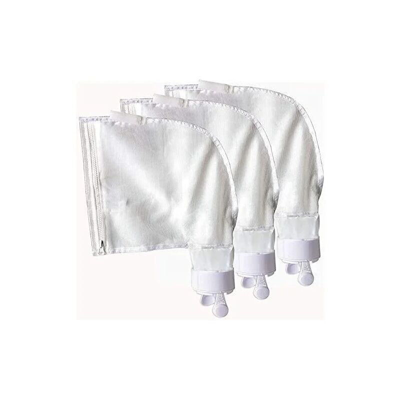 Zestaw 3 worków zamiennych z zamkiem błyskawicznym kompatybilnych z Polaris 280 480 Wielofunkcyjne worki z nylonowej siatki K13 K16 Polaris