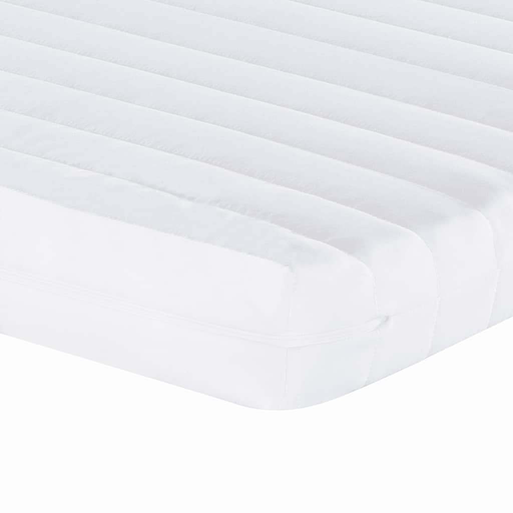 Colchón de espuma de 7 zonas dureza 20 ILD blanco 80x210 cm vidaXL - 7