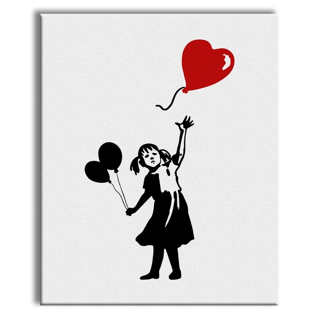 Babe - Peinture contemporaine sur toile sur châssis en bois mesurant 70x100 cm