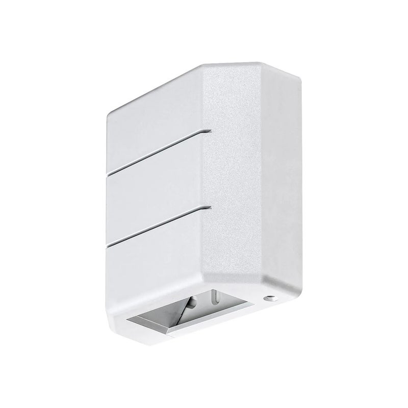 Kinkiet zewnętrzny Lippa LED 6W Ciepła biel 150lm biały wym:12x12x5cm IP54 Rabalux