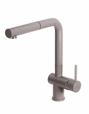 Rubinetto Cucina 4 Vie Nero Opaco - Per Depuratore Acqua Liscia E Gassata