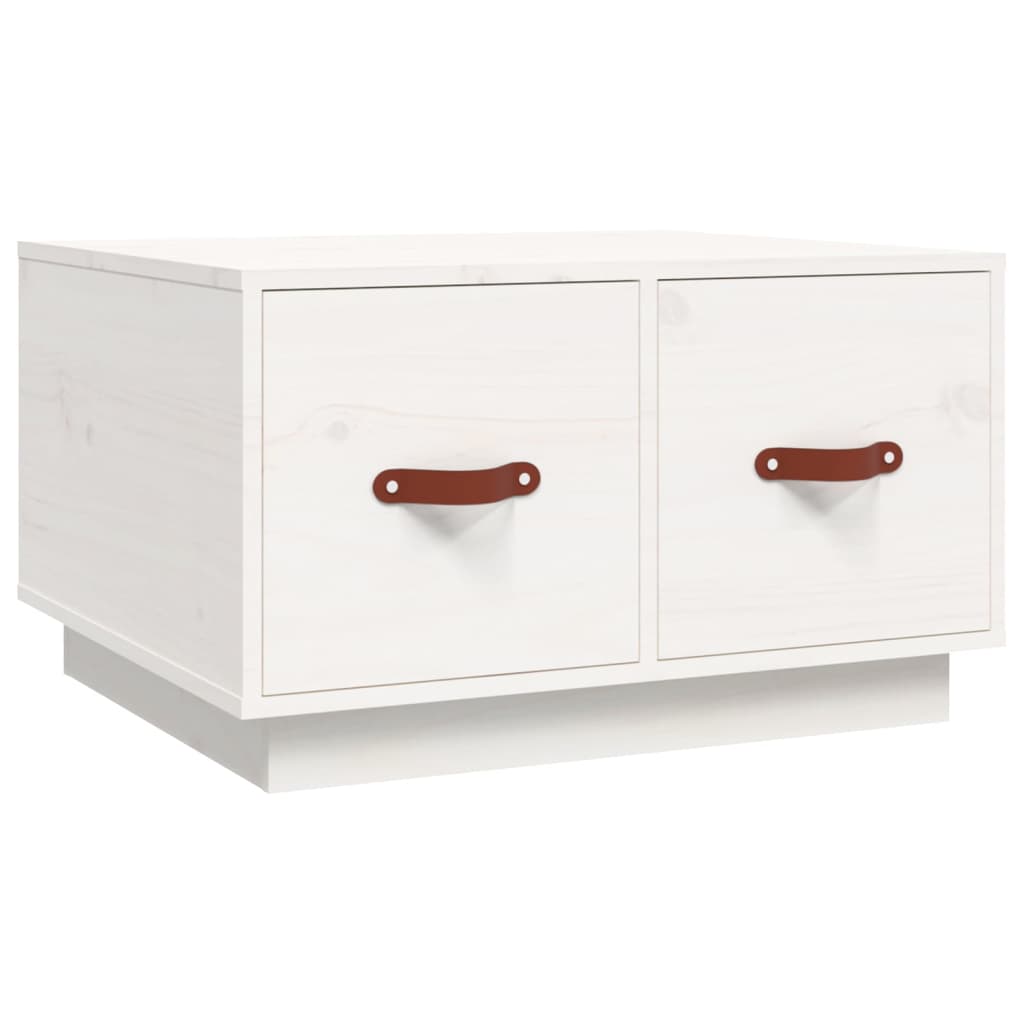 Table Basse Vicco Ender Blanche – Design Moderne – Meuble Salon à Monter