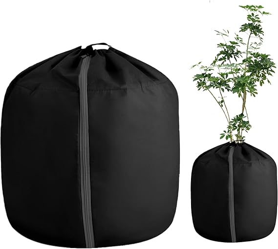Lot De 2 Housses D'hiver Pour Plantes Avec Gants - 80x120 Cm - Protection Anti-gel, Neige Et Animaux - Non-tissé Respirant