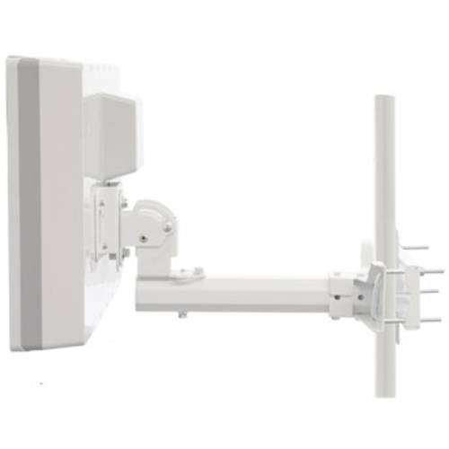 Telestar Digiflat 1 Single Sat Flachantenne für 1 Teilnehmer (LNB: 0,2dB, 33,7 dBi Gewinn, Fenster-Wand/Masthalterung, Kompass, Montagewerkzeug) weiß