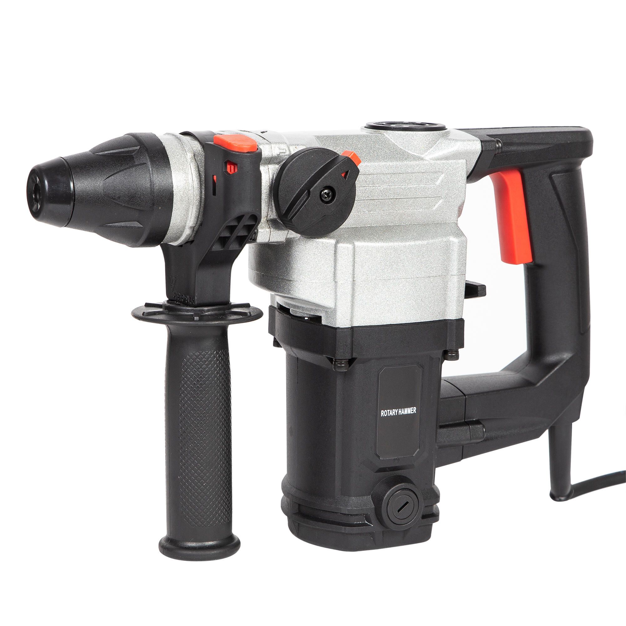 VEVOR Marteau Piqueur Perforateur Burineur Marteau de Démolition Électrique 2200 W 6 Burins 1350