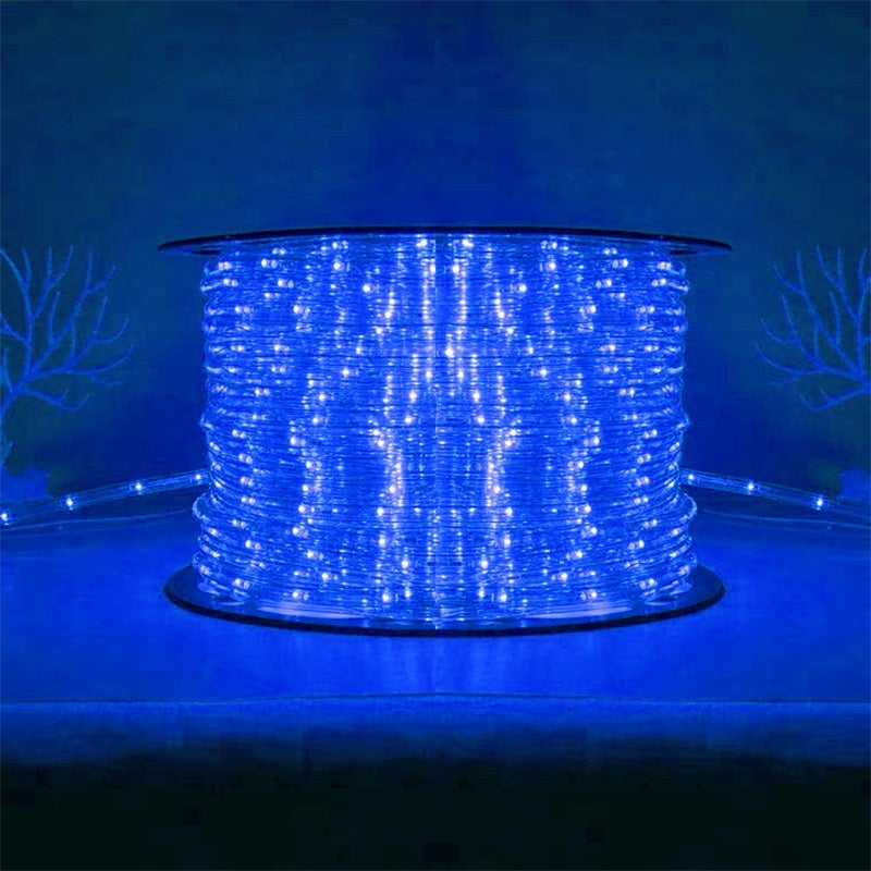 Led string light 220v 50m ip44 cortable - 50 m / azul - silumen