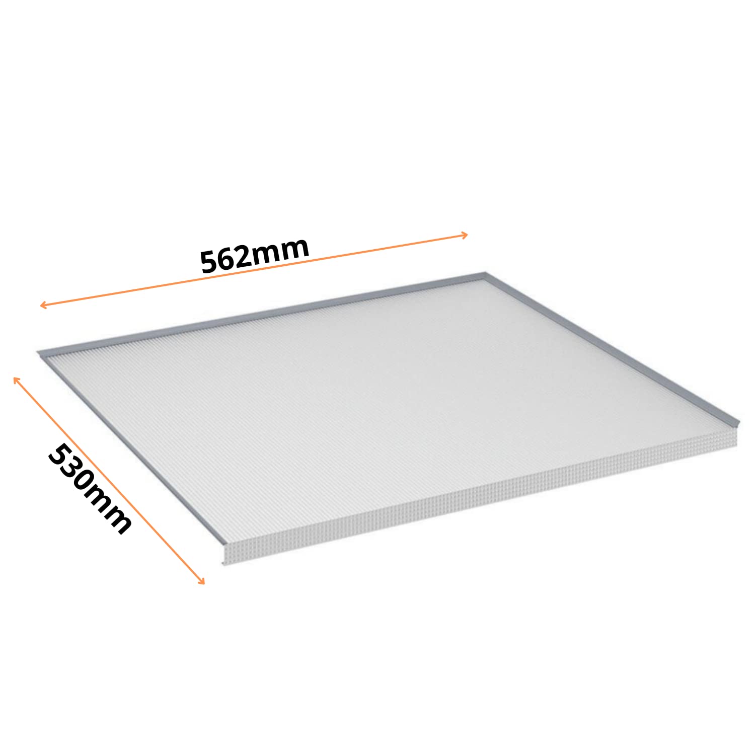 Protector de lava-loiça em alumínio SOTTOLAVELLO com LADO (562x530) MADE IN ITALY - 2