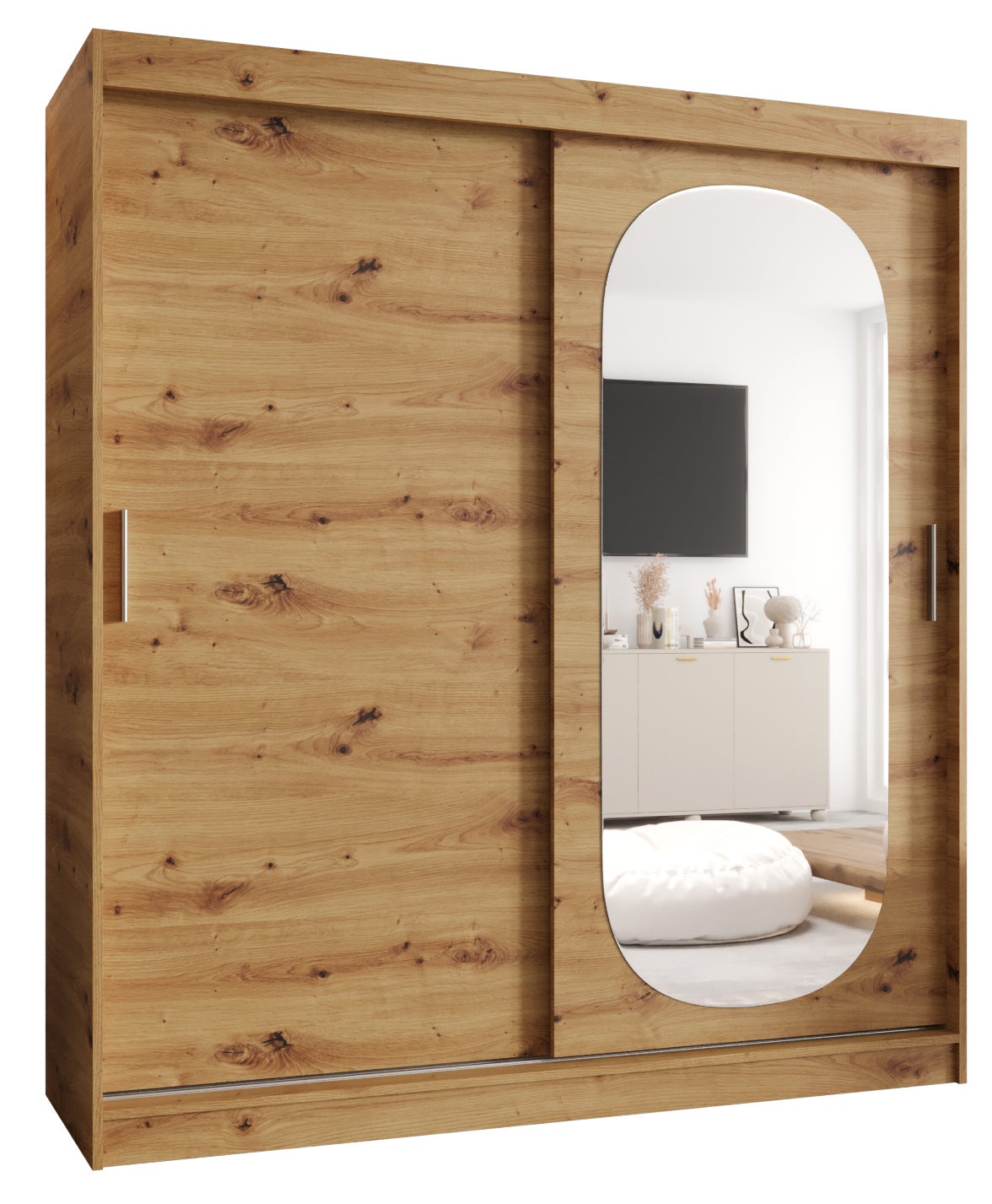 Szafa przesuwna garderoba ROYAL 180 x 62 x 200 cm Artisan