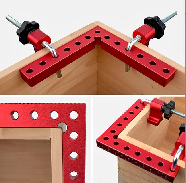 Bloc De Positionnement À 90 Degrés,Presses D'Angles,Pince De Fixation À Angle Droit En Alliage D Bloc De Positionnement À 90 Degrés,Presses D'Angles,Pince De Fixation À Angle Droit En Alliage D