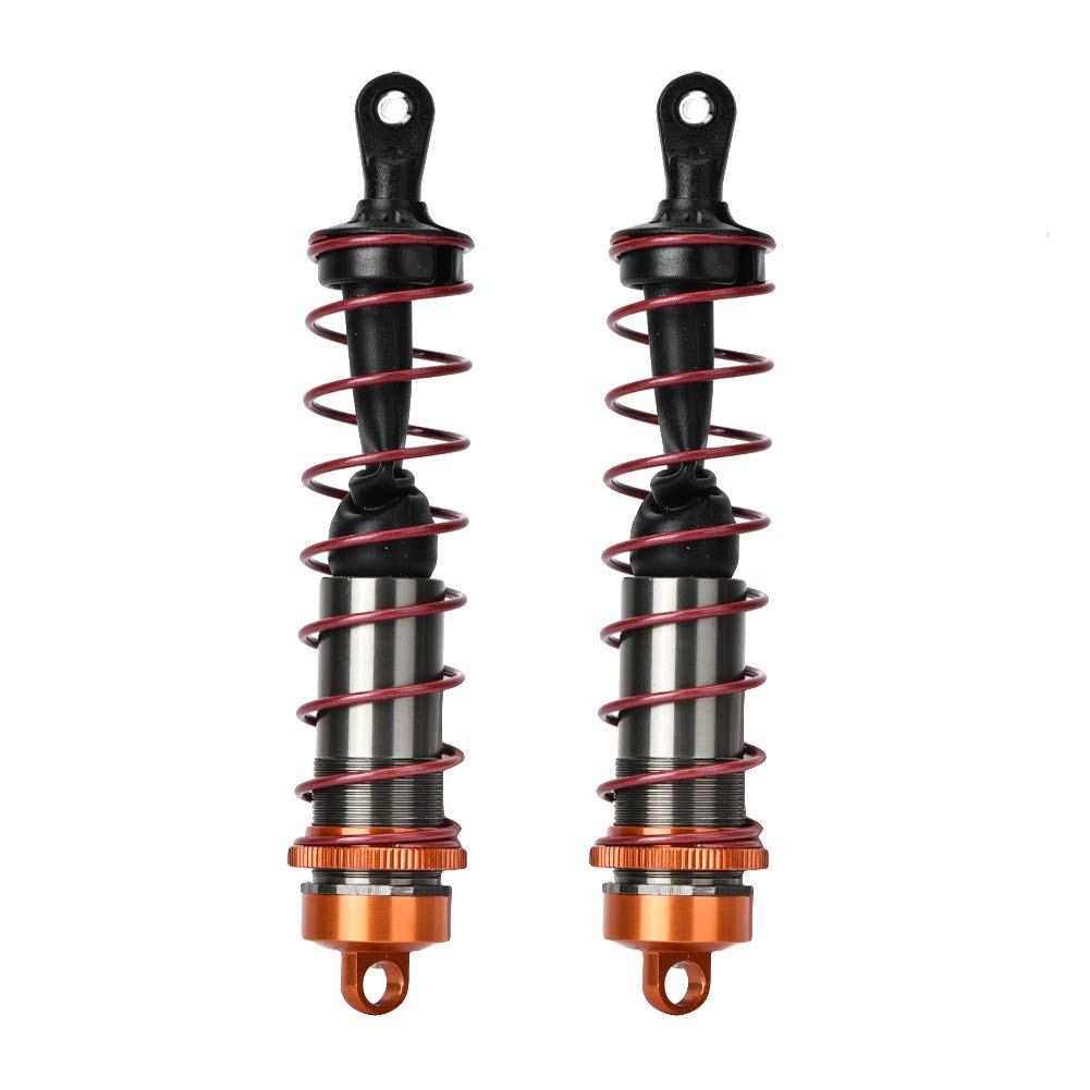 Ensemble D'amortisseurs RC En Alliage D'aluminium Pour Conduite En Douceur Pour Chenille Axiale Scx24 1 24 Noir 95063969