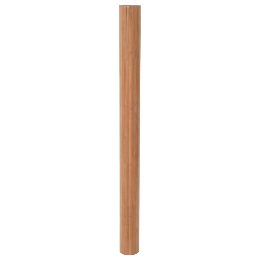 Cloison de séparation naturel 165x400 cm bambou CFW50597 - 4