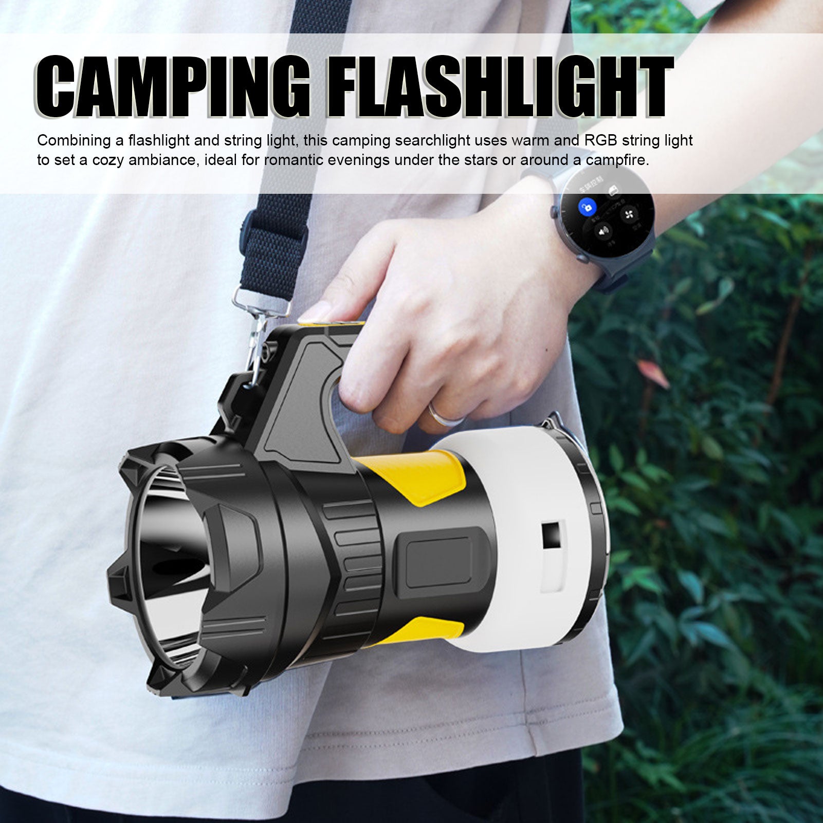 Lampe Torche X800 Shadowhawk - 4000 Lumens - Étanche - Rechargeable - Camping