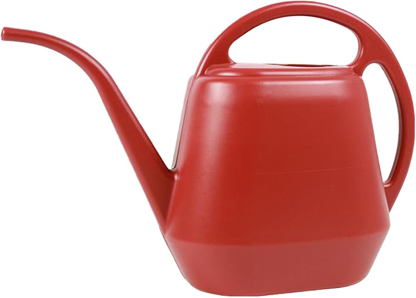 Konewka do roślin w kolorze czerwonego wina, 38 x 20 x 24,5 cm, 1,4 l, duża pojemność, plastikowa konewka z długim wylewem, narzędzia ogrodnicze