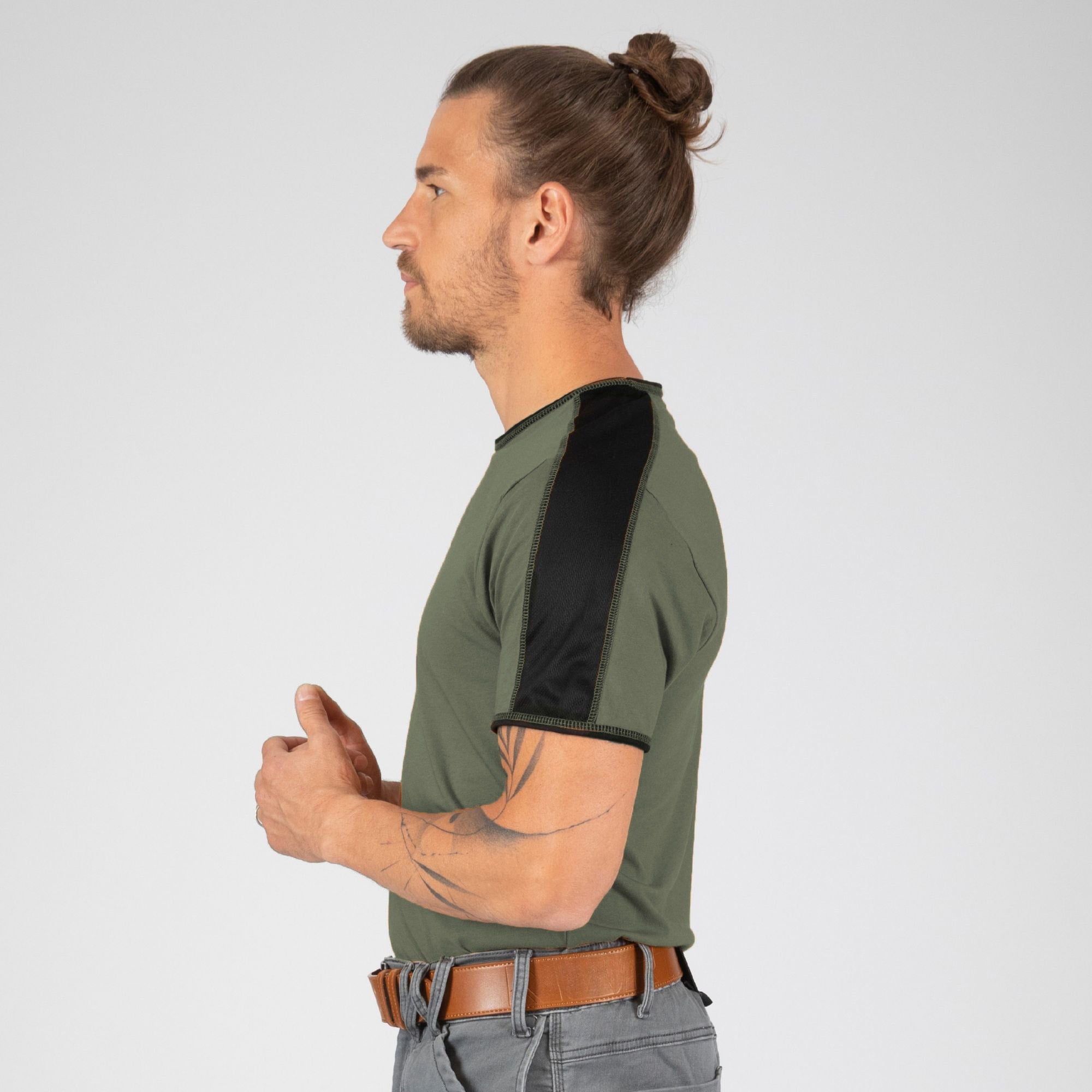 ANDY - T-SHIRT MANCHES COURTES DE TRAVAIL - 1400 Kaki S - 5