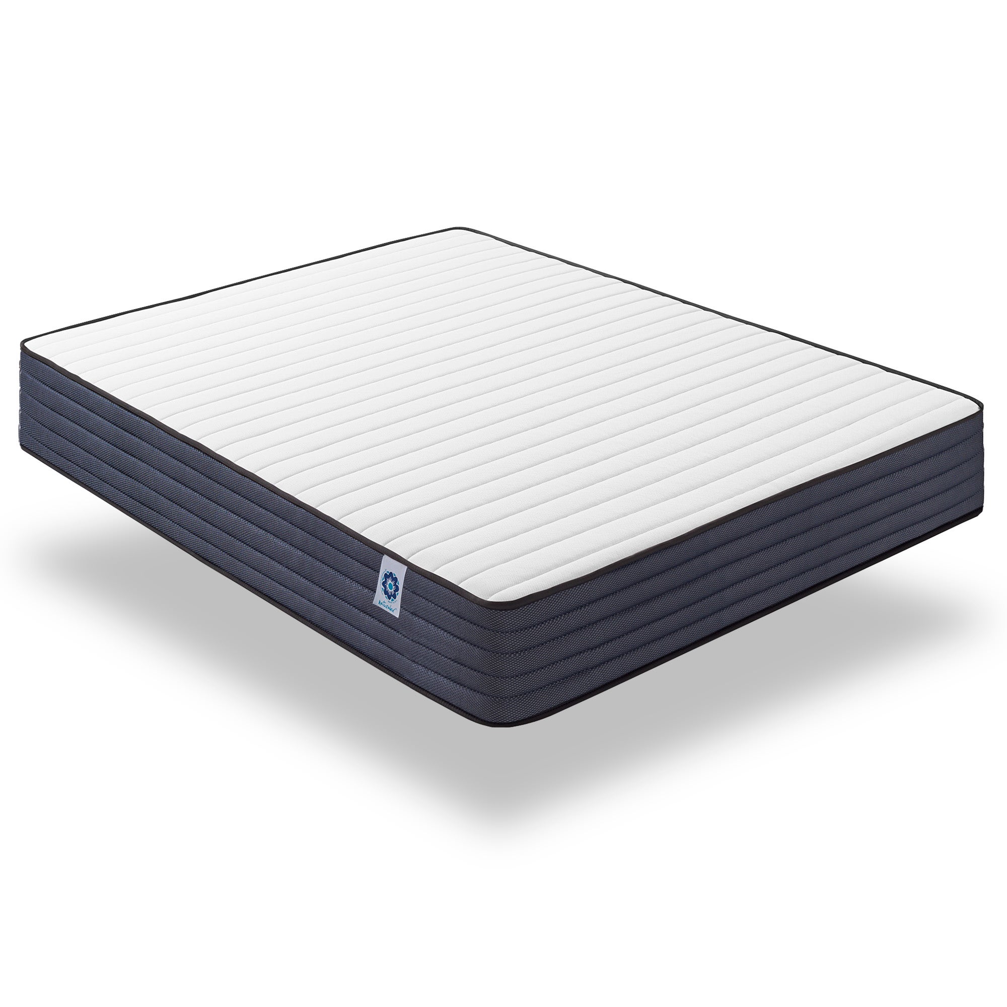 Matelas Perfectsleep 160x200 cm - Hybride - Ressorts Ensachés + Mousse à mémoire HR + Blue Latex - 7 Zones - Reversible - Hypoallergénique - 7