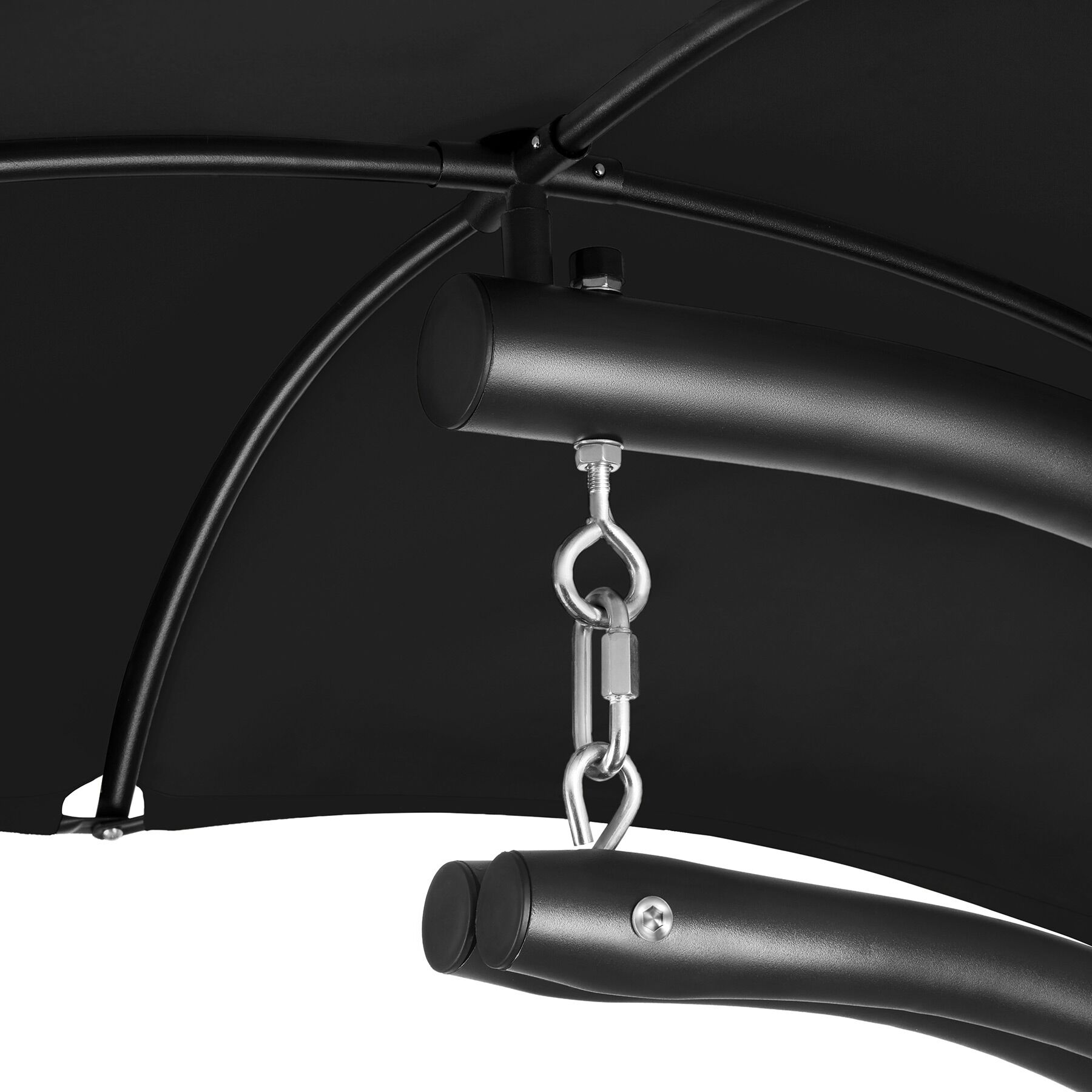 Fauteuil suspendu Elaria avec pare-soleil et poche latérale pare-soleil avec protection UV TECTAKE - 6