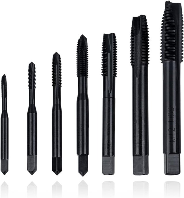 PATIKIL Lot De 6 Forets 2,6 Mm En Acier Rapide M2 Revêtus TiN - Pointe 135°, Pour Acier Inoxydable, Métal Dur