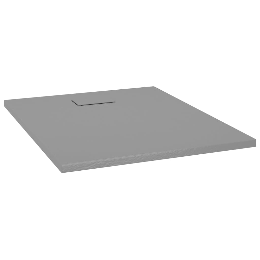 Piatto doccia piatto doccia piatto doccia presa doccia bagno wc doccia interno casa SMC 100x80 cm grigio 02_0001977 - 2
