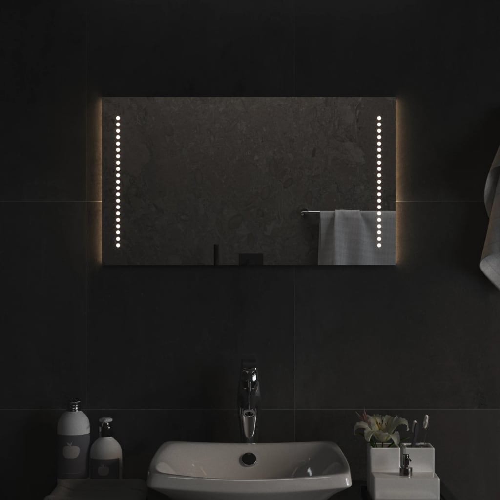 Miroir de salle de bain à LED 40x70 cm vidaXL - 2