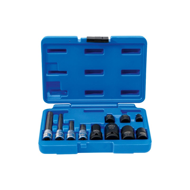 BGS Set di bussole per pinze freni | 11 pz. - 2