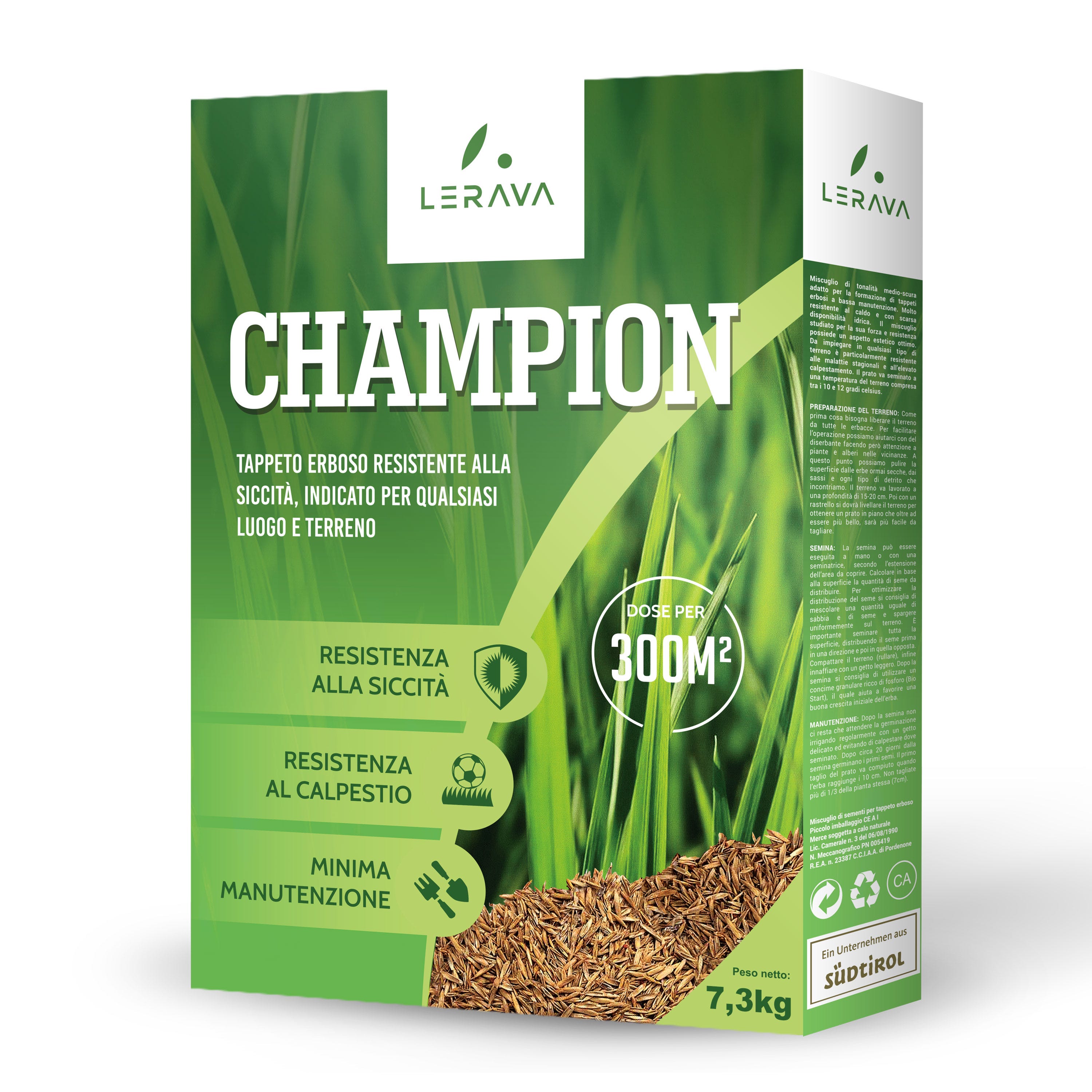 Semi Per Prato Rigenerante 500g | Resistenti Alla Siccità | Ricrescita Rapida E Densa | Per Terreni Secchi - Foto 3