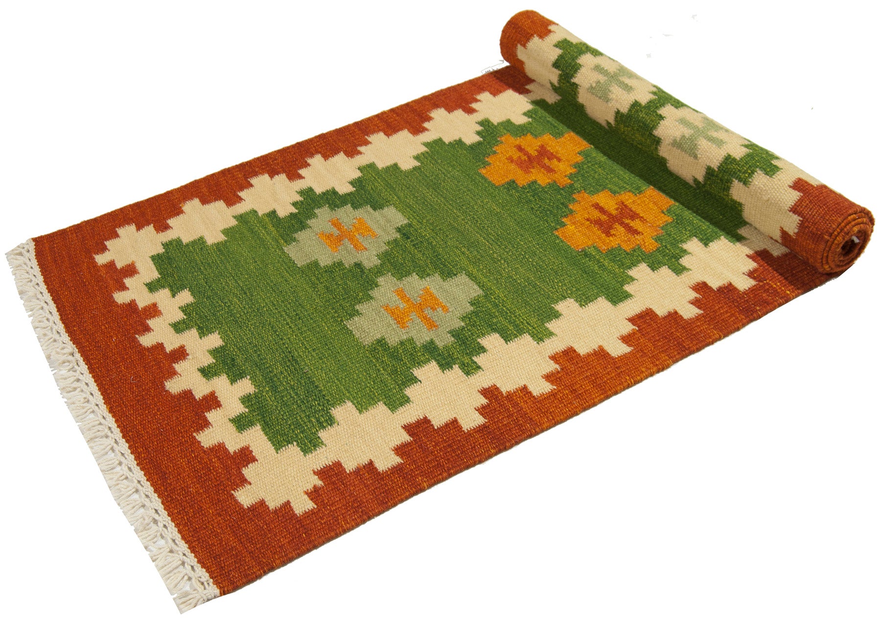 200x70 CM Authentik Kilim Kelem Oryginalny Ręcznie Robiony Klasyczny STYL