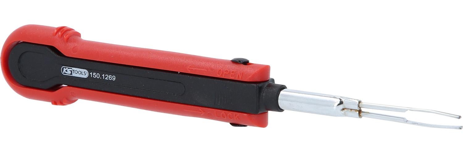 Extracteur De Cosses KS TOOLS – Pour Connecteurs Plats Faston 4,8 / 5,8 / 6,3mm