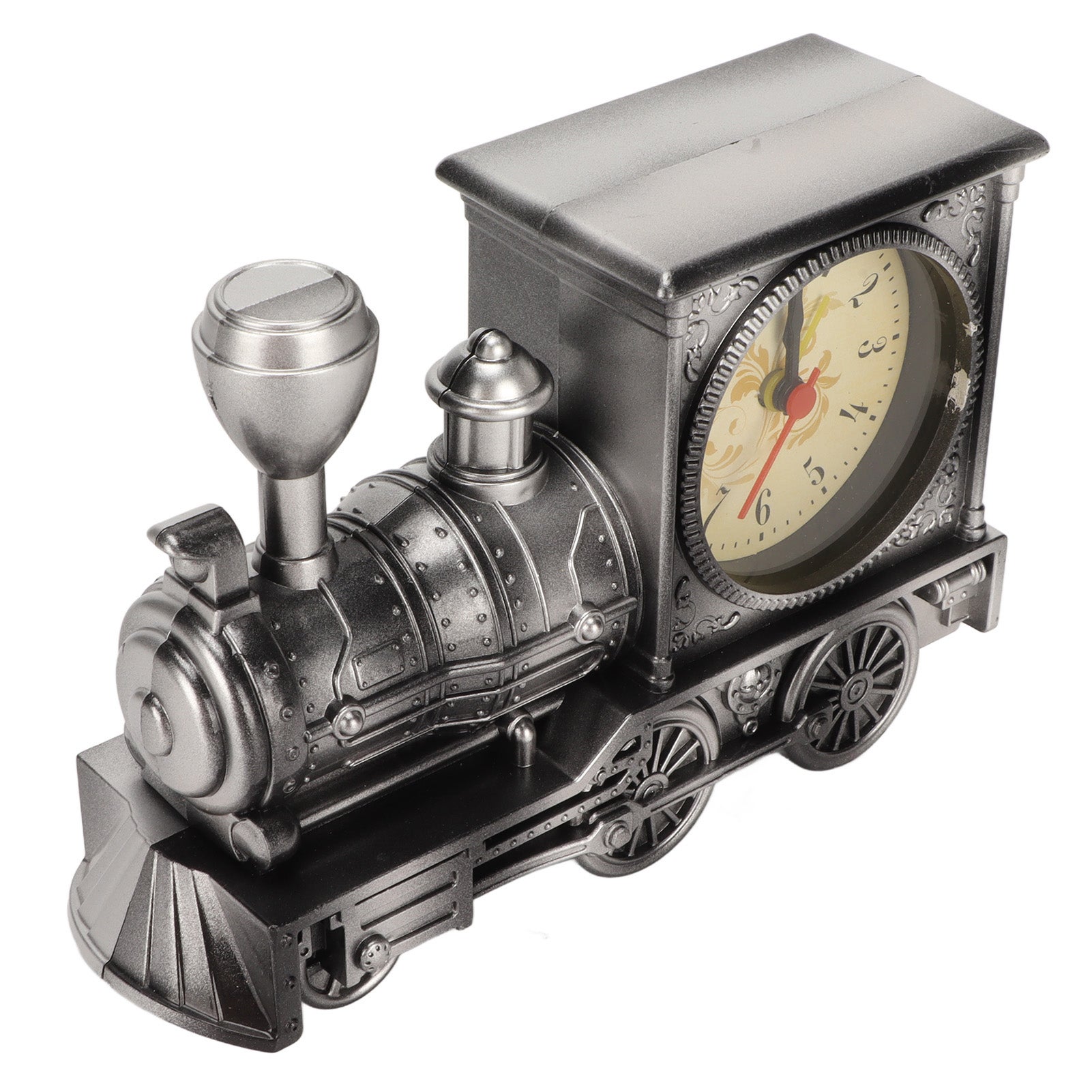 Pilipane Sveglia Vintage A Forma Di Moto - Orologio Da Scrivania In Plastica, Movimento Al Quarzo, Dimensioni 230x130x60 Mm, Batteria Inclusa, Per Casa E Ufficio