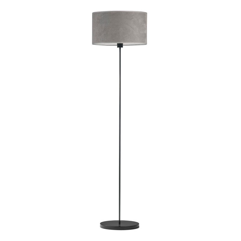 Lampa stojąca podłogowa z abażurem walec 40cm BLUES