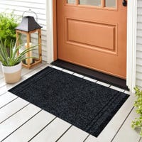 Deurmat 100cm Breed Functioneel Antraciet Deurmat 100cm Breed Functioneel Antraciet