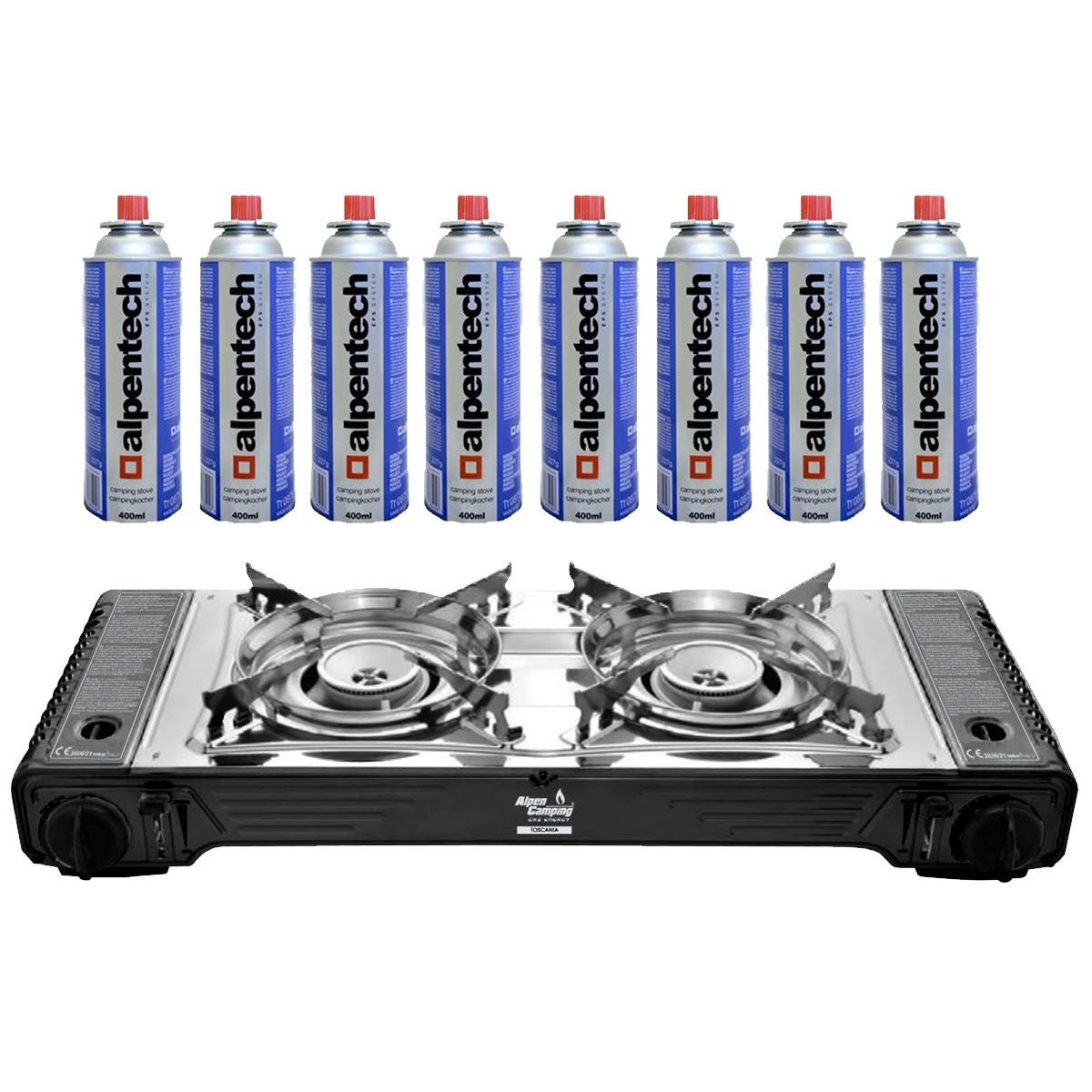 Alomejor Cuisinière à gaz extérieure MS‑3500CS Cuisinière à Gaz Butane