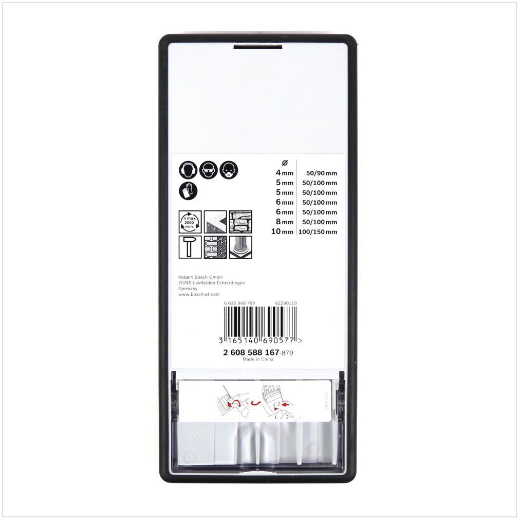 Bosch Professional - Coffret 7 forets béton CYL-5 ROBUST LINE 4 à 10mm - 2608588167 - 3