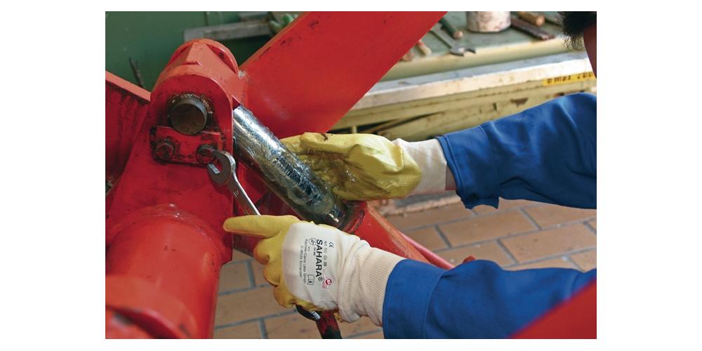 Gant de protection Sahara 100, Taille 8, jaune (Par 10) - 2