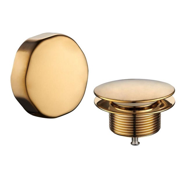 Bonette Vidange Baignoire Kingston Brass VTDESHOEBB – Laiton Brossé, à Effleurement