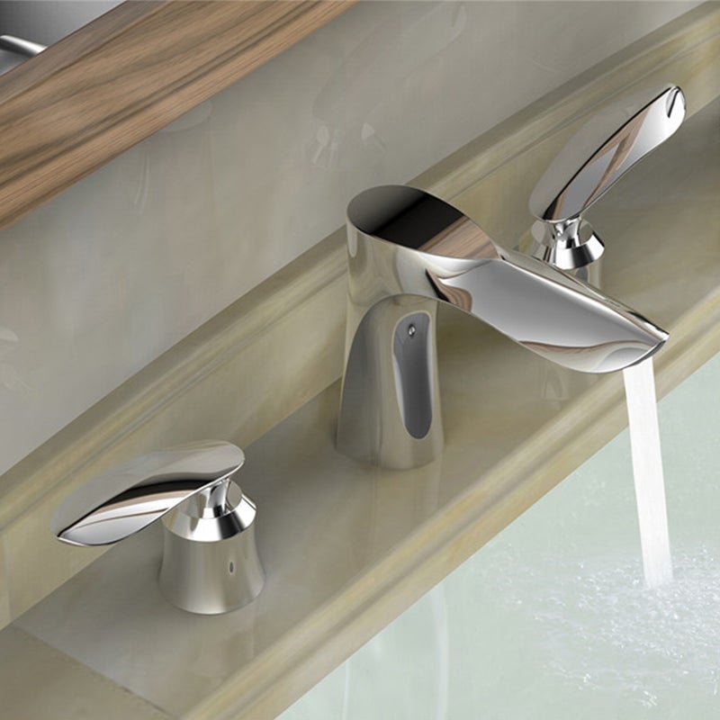 ROBINET DE LAVABO SUR PLAGE 019 EN LAITON CHROME COLLECTION ENIPEE - 2